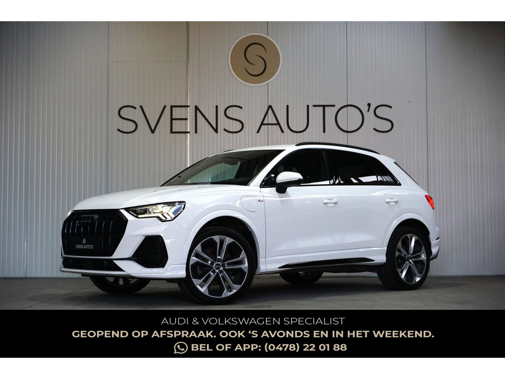 Audi Q3 45 TFSIe S-Line Black Edition Trekhaak|ACC|Carplay|Keyless 51652174-0.jpg | SVENS AUTO'S