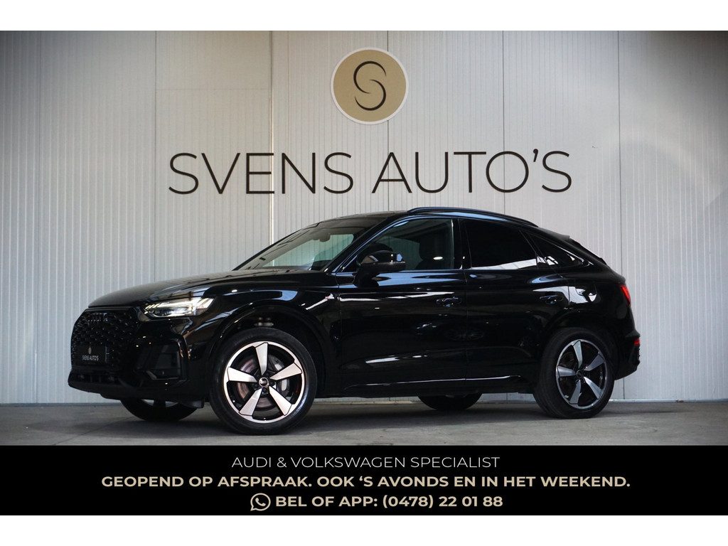 Audi Q5 Sportback 50 TFSIe S-Line Black Ed. Trekhaak|Matrix|Keyless|Camera|Sfeerverl.|Standkachel 56367570-0.jpg | SVENS AUTO'S