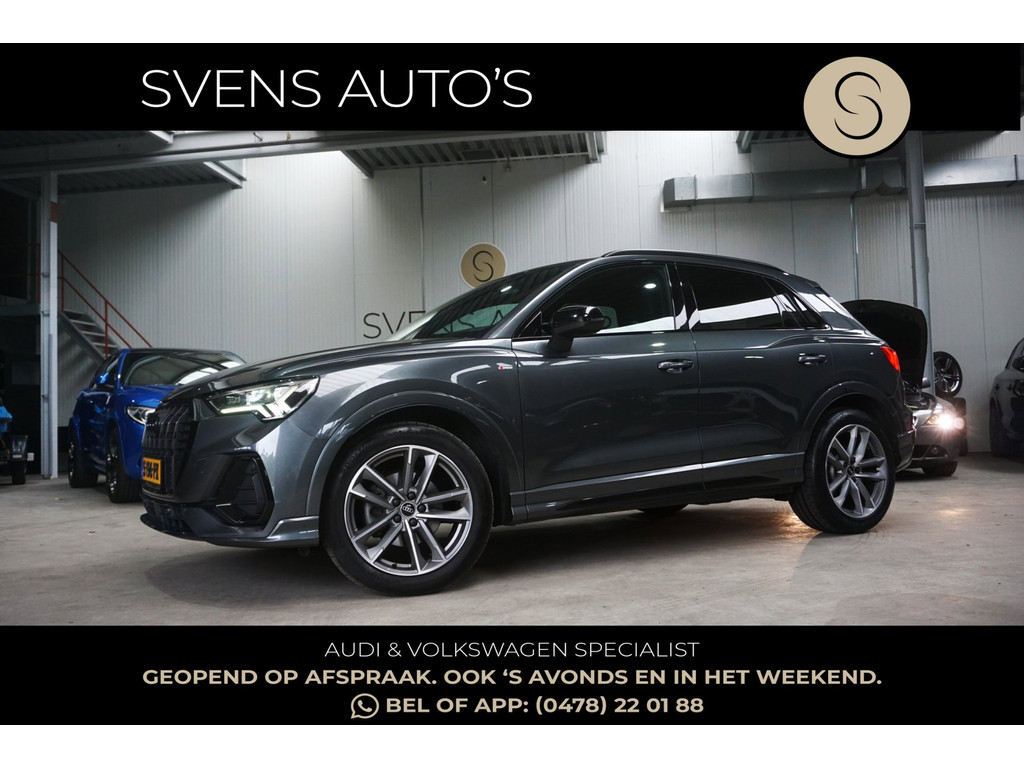 Audi Q3 35 TFSI S Line black Ed. Trekhaak|Sfeer|Keyless|LED 56418241-0.jpg | SVENS AUTO'S