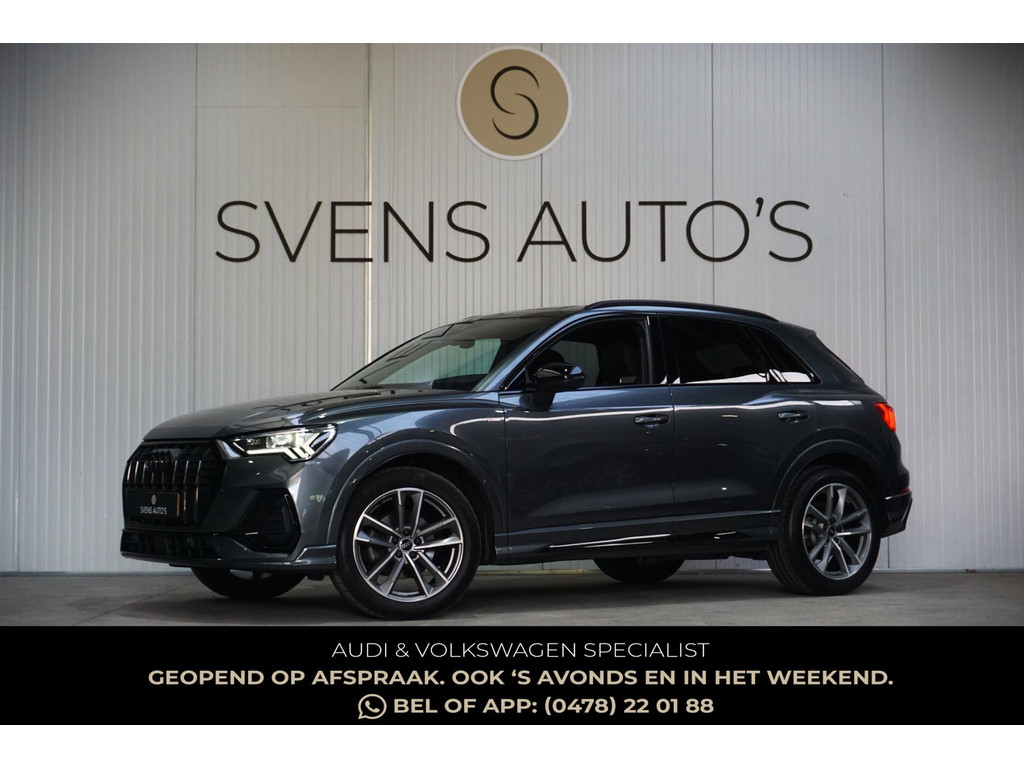 Audi Q3 35 TFSI S Line black Ed. Trekhaak|Sfeer|Keyless|LED 56418241-0.jpg | SVENS AUTO'S