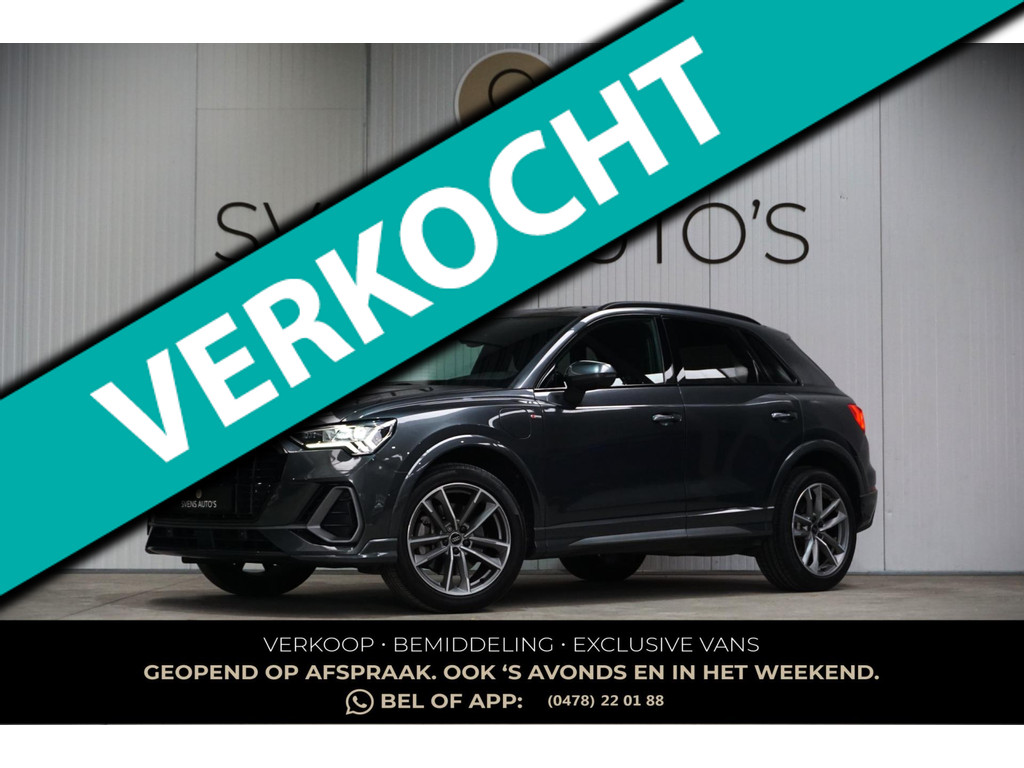 Audi Q3 45 TFSIe S-Line Black Line Camera|Keyless|Carplay|Audi Sound 47872235-0.jpg | SVENS AUTO'S