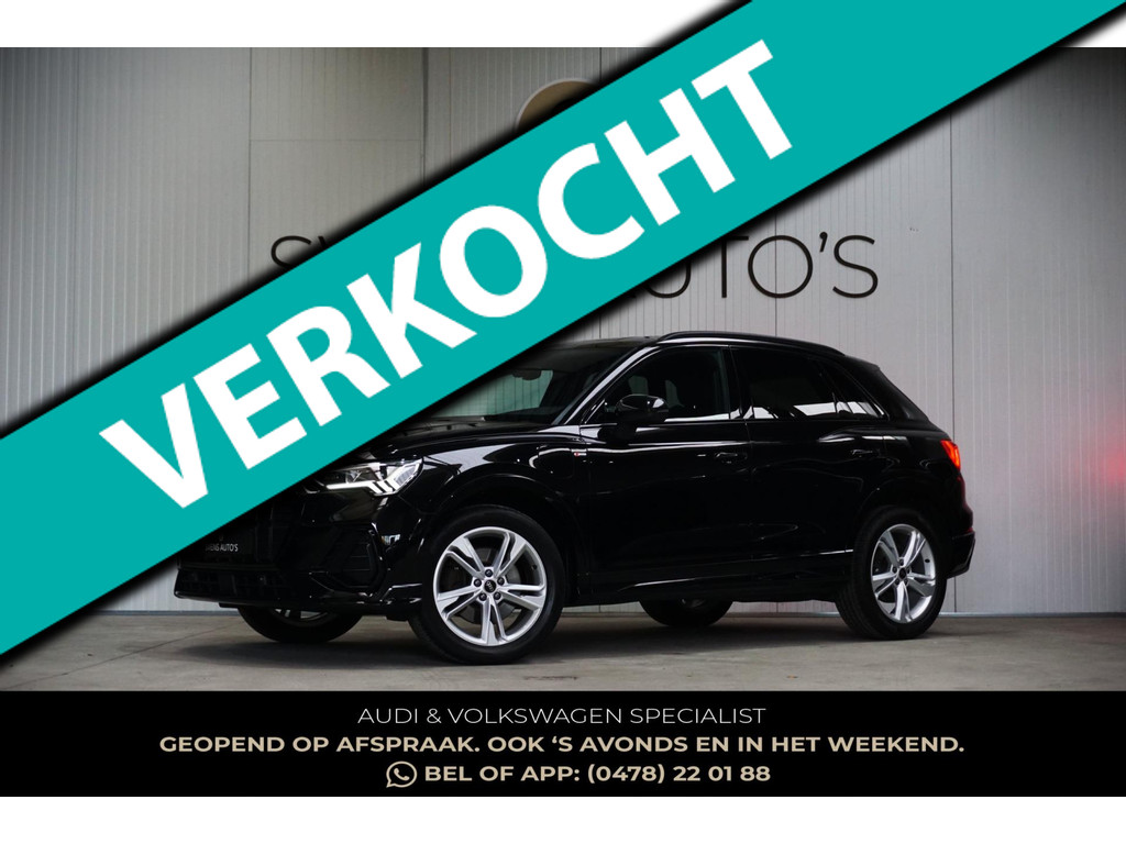 Audi Q3 45 TFSIe S-Line Black Edition Sfeer|Trekhaak|Keyless|ACC 49928099-0.jpg | SVENS AUTO'S
