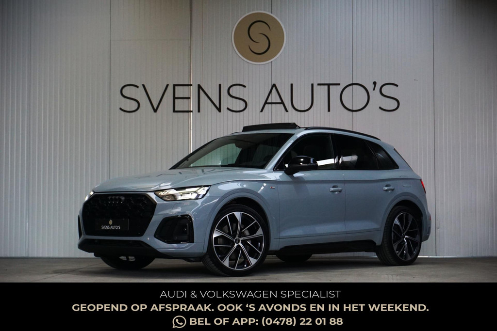 Audi Q5 50 TFSIe S-Line Black Edition PFEILGRAU|Panodak|Luchtvering|Matrix|Sfeer 50077319-0.jpg | SVENS AUTO'S