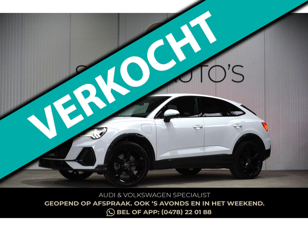 Audi Q3 Sportback 45 TFSIe S-Line Black Edition Trekhaak|Camera|Carplay|LED 50516712-0.jpg | SVENS AUTO'S
