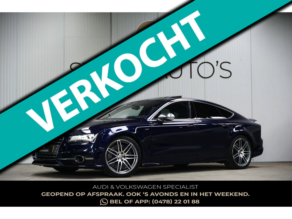 Audi S7 Sportback 4.0 TFSI Quattro Schuifdak|Carbon|Bose|Complete Historie 52141674-0.jpg | SVENS AUTO'S