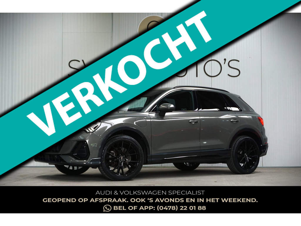 Audi Q3 45 TFSIe S-Line Black Edition Trekhaak|Keyless|Camera|Carplay 52795197-0.jpg | SVENS AUTO'S