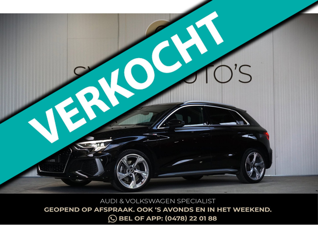 Audi A3 Sportback 40 TFSIe S-Line B&O|Leder|Camera|Elektrische Stoelen|ACC 53024561-0.jpg | SVENS AUTO'S