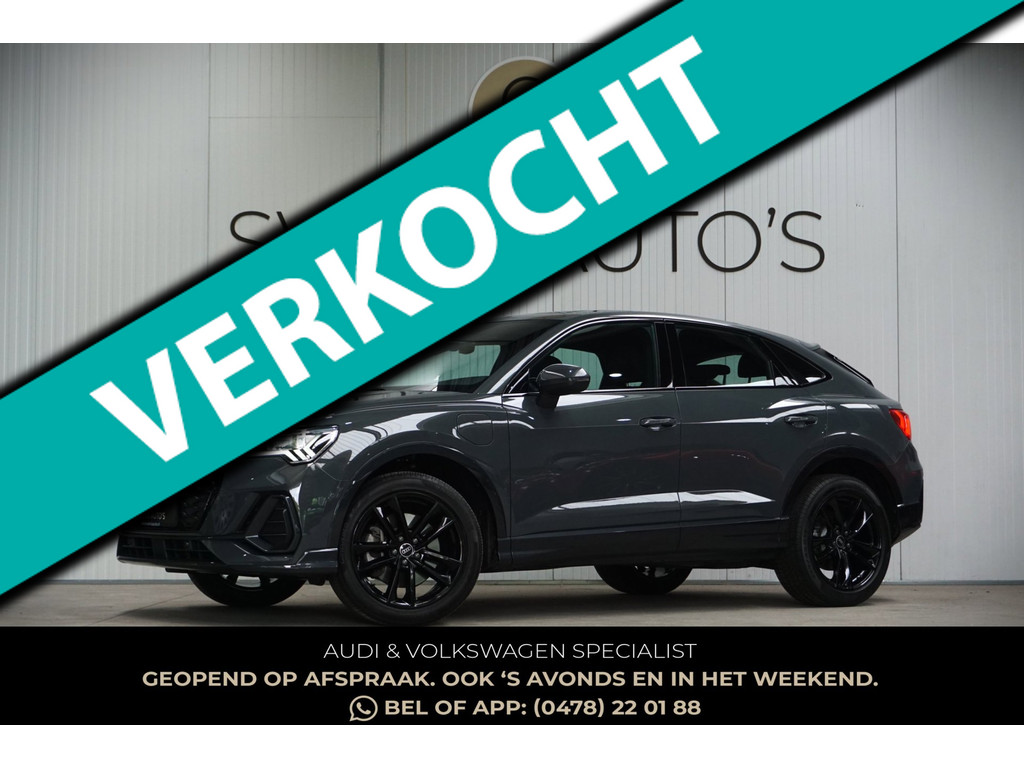 Audi Q3 Sportback 45 TFSIe S-Line Black Ed. Trekhaak|Camera|Keyless|LED 53975114-0.jpg | SVENS AUTO'S
